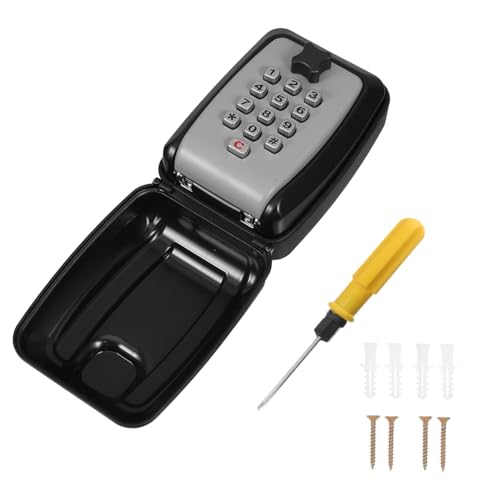 VILLFUL Schlüsselsafe mit Code Wandmontierte Sicherheitsbox für Schlüssel und Zugangskarten Wetterfest und Langlebig für Wohnungen Garagen und Ferienhäuser VILLFUL Schlüsselsafe mit Code Wandmontierte Sicherheitsbox für Schlüssel und Zugangskarten Wetterfest und Langlebig für Wohnungen Garagen und Ferienhäuser von VILLFUL