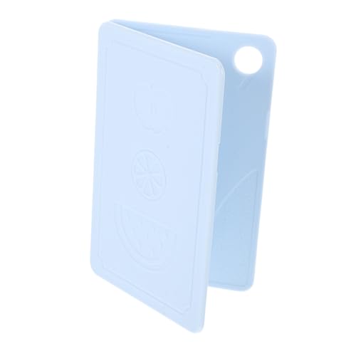 VILLFUL Schneidbrett Faltplatten im Freien im Freien Leichtes Schneidebrett Faltbare Outdoor -Camping -Hackingplatine flexibles Schneidebrett Obsthackungsbrett Obstbrett Plastik Himmelblau von VILLFUL