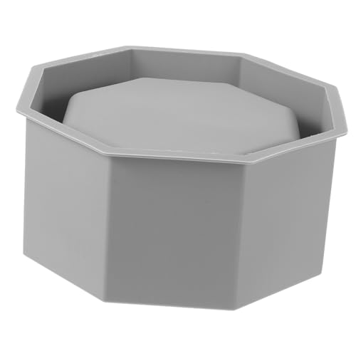 VILLFUL Silikonform Blumentopf DIY Sechseckig Pflanzgefäßform für Epoxidharz und Dekoration Glatte Oberfläche Einfach zu Entformen für Kreative Zimmerpflanzen und Handgemachte Blumentöpfe von VILLFUL