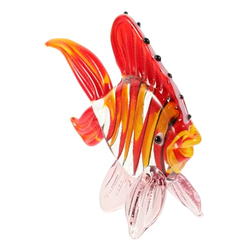 VILLFUL Stilvolle Glasfisch Deko aus Buntem Glas Ozeanisches Tischornament für Wohnzimmer Schreibtisch und Vitrinen Fein Verarbeitetes Meerestier Kunstobjekt Dekorativer Eyecatcher VILLFUL Stilvolle Glasfisch Deko aus Buntem Glas Ozeanisches Tischornament für Wohnzimmer Schreibtisch und Vitrinen Fein Verarbeitetes Meerestier Kunstobjekt Dekorativer Eyecatcher von VILLFUL