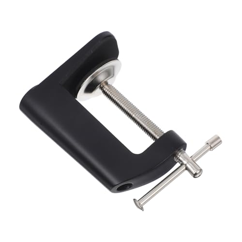 VILLFUL Tischklemme für Mikrofon und Tischlampe Verstellbare G Klemme aus Aluminium Platzsparendes Design Stabil und Robust Geeignet für Verschiedene Tischstärken VILLFUL Tischklemme für Mikrofon und Tischlampe Verstellbare G Klemme aus Aluminium Platzsparendes Design Stabil und Robust Geeignet für Verschiedene Tischstärken von VILLFUL