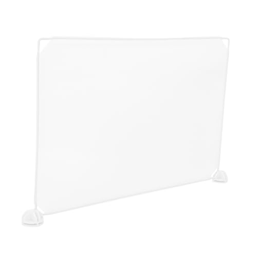 VILLFUL Transparente Trennwand für Schreibtische aus Robustem Material Nieschutz für und Bereiche Leicht zu Reinigen und Einfach zu Montieren von VILLFUL