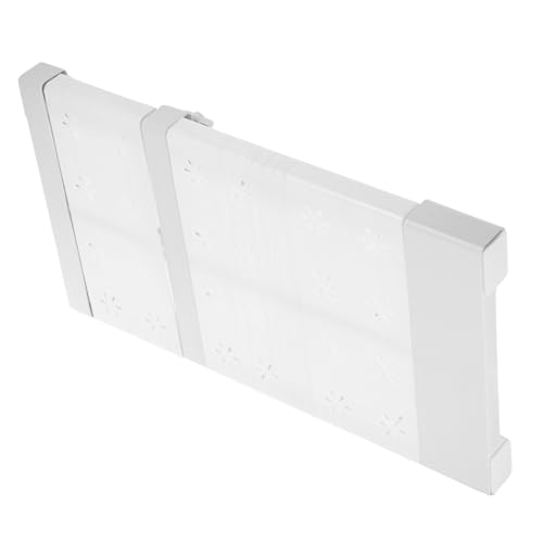 VILLFUL Verstellbares Ausziehbares Spannregal Breit Platzsparender Schrank-Organizer für Kleiderschränke Vielseitiges Regal für Schrankinnenraum Praktische Aufbewahrung und Ordnung von VILLFUL