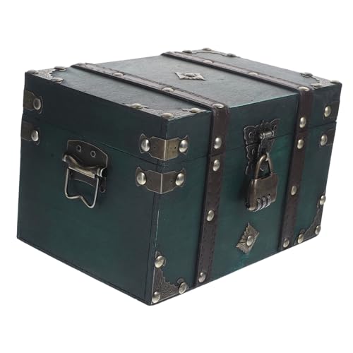 VILLFUL Vintage Deko Kästchen Hölzerne Aufbewahrungsbox Mit Deckel Kleine Schatztruhe Für Haushaltsgegenstände VILLFUL Vintage Deko Kästchen Hölzerne Aufbewahrungsbox Mit Deckel Kleine Schatztruhe Für Haushaltsgegenstände von VILLFUL
