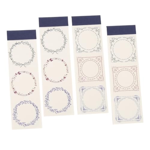 VILLFUL Vintage Scrapbooking Papier Retro Dekoratives Hintergrundpapier für DIY Notizbuch Journal Hand Account Bastelpapier für Kreative Collagen und Geschenkideen von VILLFUL