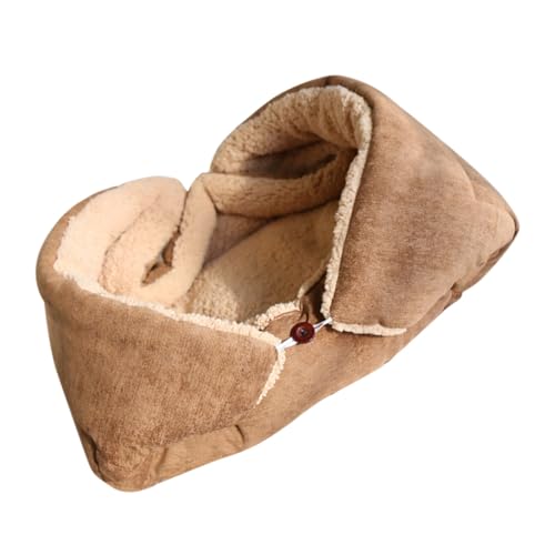 VILLFUL Wärmende Haustiermatte Faltbar Dickes Plüschpad für Hunde Katzen Vielseitige Schlafunterlage Tragbar Für Zuhause und Reisen von VILLFUL