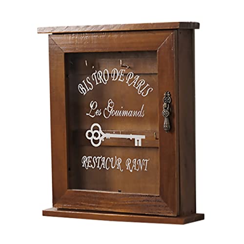 VILLFUL Wandhängender Schlüsselbox Hallway Key Locker aus Acryl Multifunktionaler Schlüsselkasten mit Elegantem Design Langlebig Sicher und Hautfreundlich für Flur und Eingangsbereich von VILLFUL