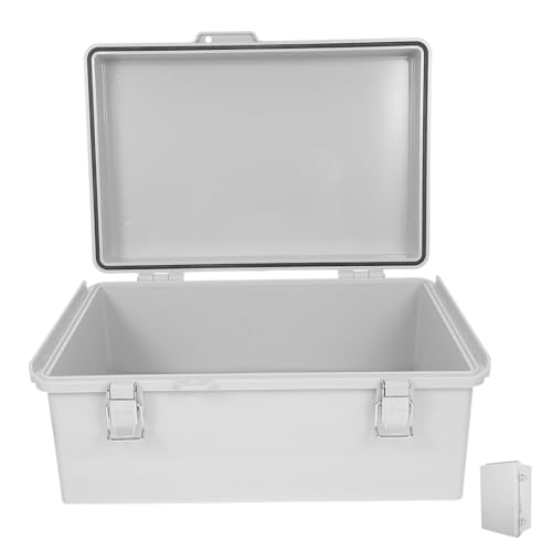 VILLFUL Wasserdichte Anschlussdose mit Montageplatte Wetterfeste Abs Verteilerbox für Außenbereich UV beständig Schnelle Wandmontage Verbesserte Kabelorganisation Schutz vor Wasser und VILLFUL Wasserdichte Anschlussdose mit Montageplatte Wetterfeste Abs Verteilerbox für Außenbereich UV beständig Schnelle Wandmontage Verbesserte Kabelorganisation Schutz vor Wasser und von VILLFUL