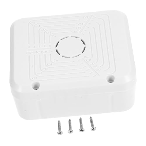 VILLFUL Wasserdichte Aufputz Abzweigdose mit Abdeckung für Überwachungskameras Wetterfeste Outdoor Verteilerdose Kabelschutz Box für Cctv Kameras Einfache Montage Robuste von VILLFUL