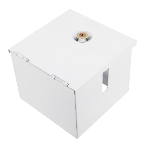 VILLFUL Wasserdichte Unterputz Steckdosenbox aus Robustem Eisen Wetterfeste Elektrobox für Außenbereiche Schutzabdeckung Steckdosen Geeignet für Haus Gemeinschaft und Parkplätze von VILLFUL