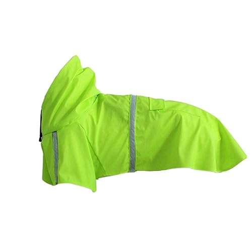 VILLFUL Wasserdichter Hunderegenmantel mit Reflektierenden Streifen Verstellbar für Kleine Mittlere und Große Hunde Wasserabweisender Regenmantel für Haustiere und Welpen Grün VILLFUL Wasserdichter Hunderegenmantel mit Reflektierenden Streifen Verstellbar für Kleine Mittlere und Große Hunde Wasserabweisender Regenmantel für Haustiere und Welpen Grün von VILLFUL
