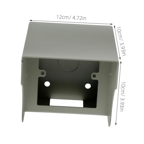 VILLFUL Wetterfeste Außensteckdosenabdeckung Oberflächenmontage Regenschutz für Elektrofahrzeug ladestationen Zuverlässiger Schutz vor Nässe und Feuchtigkeit für Sichere Ladung VILLFUL Wetterfeste Außensteckdosenabdeckung Oberflächenmontage Regenschutz für Elektrofahrzeug ladestationen Zuverlässiger Schutz vor Nässe und Feuchtigkeit für Sichere Ladung von VILLFUL