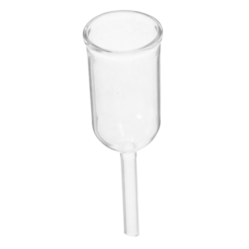 VILLFUL Glastrichter Mit Rundem Boden Wissenschaftlicher Trichter Für Laborfiltration Klarer Glas-filtrationstrichter Für Experimente VILLFUL Glastrichter Mit Rundem Boden Wissenschaftlicher Trichter Für Laborfiltration Klarer Glas-filtrationstrichter Für Experimente von VILLFUL