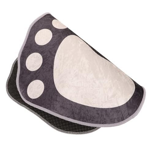 VILLFUL rutschfeste Badezimmermatte Saugfähiger Weicher Badteppich mit Anti rutsch bodenbeschichtung Waschbarer Hautfreundlicher Teppich für Bad Küche und Wohnraum Modernes Design von VILLFUL