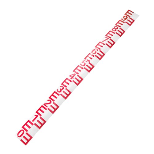 Wasserstandsaufkleber Wasserstandsanzeige Selbstklebend Reflektierender Wasserstandsmesser für Präzise Messungen bei Tag für Tanks Pools von VILLFUL