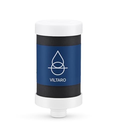 VILTARO® Wasserfilter Kartusche | Filterkartusche für Wasserfilter Wasserhahn | Wasser Filtersystem mit Aktivkohlefilter aus nachhaltigem CoconutBlock von VILTARO