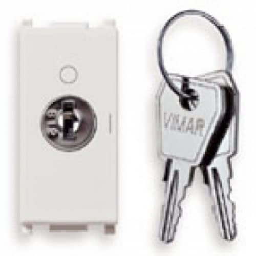14087 Schlüsselknopf 2P 16AX WEISS PLANA VIMAR von VIMAR