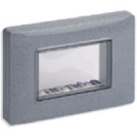 Vimar - Calotta stagna 3 module + schrauben grau fÜr aussen 14943.14 von VIMAR