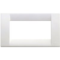 Klassische Abdeckplatte 4M Brilliant White Vimar 16744.01 von VIMAR