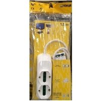Multipresa 2 schuko + 4 schleifen + kabel 1,5m weiss farbe fp00520.c.b Multipresa 2 schuko + 4 schleifen + kabel 1,5m weiss farbe fp00520.c.b von VIMAR