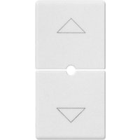Plana 2 halbknÖpfe 1m symbole pfeile weiss 14755.2 - Vimar von VIMAR
