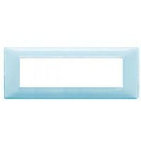 Plana platte 7 module technopolymer farbe reflex aqua 14657.45 - Vimar von VIMAR