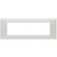 Vimar - plana platte 7 module technopolymer farbe reflex snow 14657.41 von VIMAR