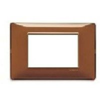 Plana platte 3 module technopolymer farbe reflex tabak 14653.49 - Vimar von VIMAR