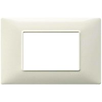 Plana platte 3 module technopolymer weisser granit 14653.06 - Vimar von VIMAR