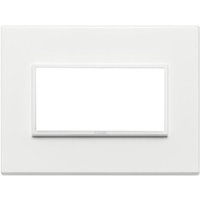 Platte 4 Module Vimar Eikon evo gesamt weiß 21654.17 von VIMAR