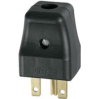 Stecker 2P+E 15A usa Schwarz Vimar 01105 von VIMAR