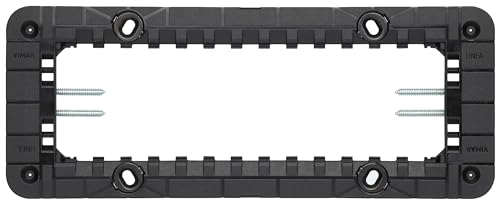 VIMAR 0R30617 Linea Halterung 7 Module, mit Schrauben, für Boxen 6/7 Module von VIMAR