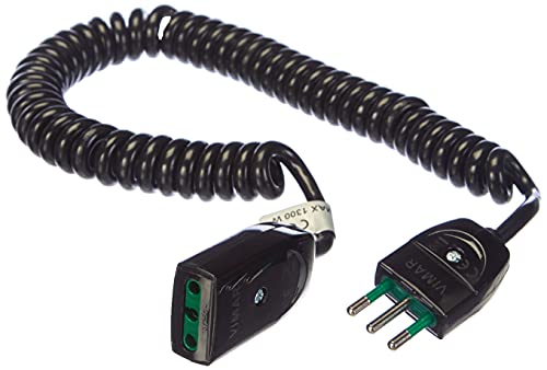 VIMAR vim-0p32347 Kabel Verlängerung ausziehbar 3 G0.75, Schwarz von VIMAR