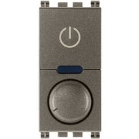 VIMAR - 19136.1.M Dimmer MASTER rot.230V universal Metall VIMAR - 19136.1.M Dimmer MASTER rot.230V universal Metall von VIMAR