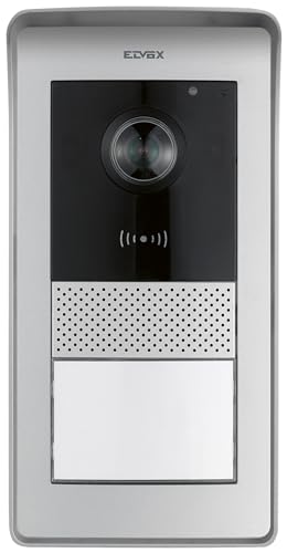 VIMAR 42920.P 7" Farb LCD Türsprechanlage Türöffner RFID Türöffner Türklingel mit Regenschutz 1 Taste Wandmontage von VIMAR