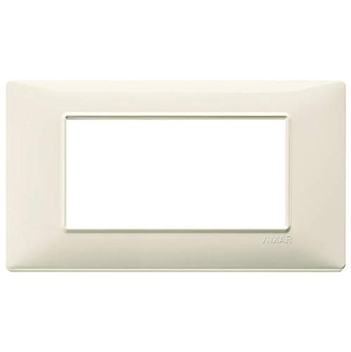 VIMAR SERIE 8.000 – Platte 1 Modul Kunstharz Druck Serie 8000 Elfenbein von VIMAR