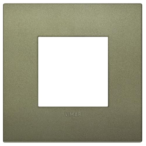VIMAR SERIE Arke – Rahmen Classic 2 Module Tecnopolimero grün matt VIMAR SERIE Arke – Rahmen Classic 2 Module Tecnopolimero grün matt von VIMAR
