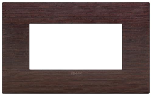 VIMAR SERIE Arke – Rahmen Classic 4 Module Holz Wenge VIMAR SERIE Arke – Rahmen Classic 4 Module Holz Wenge von VIMAR