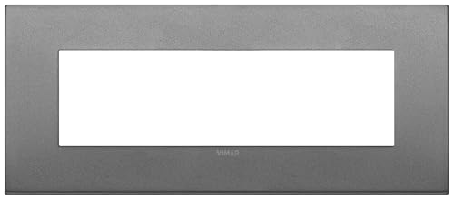 VIMAR SERIE Arke – Rahmen Classic 7 Module Metall Schiefer matt VIMAR SERIE Arke – Rahmen Classic 7 Module Metall Schiefer matt von VIMAR