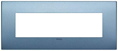 VIMAR SERIE Arke – Rahmen Classic 7 Module Tecnopolimero blau matt von VIMAR
