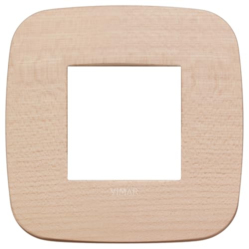 VIMAR SERIE Arke – Rahmen Round 2 Module Ahorn von VIMAR