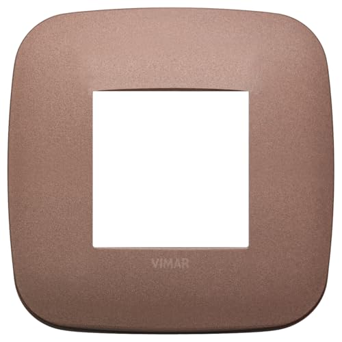 VIMAR SERIE Arke – Rahmen Round 2 Module Metall bronze matt VIMAR SERIE Arke – Rahmen Round 2 Module Metall bronze matt von VIMAR