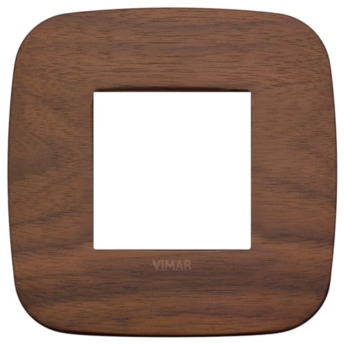 VIMAR SERIE Arke – Rahmen Round 2 Module Walnuss Holz VIMAR SERIE Arke – Rahmen Round 2 Module Walnuss Holz von VIMAR