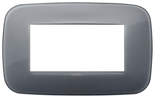 VIMAR SERIE Arke – Rahmen Round 4 Module Reflex Grau Rauch VIMAR SERIE Arke – Rahmen Round 4 Module Reflex Grau Rauch von VIMAR
