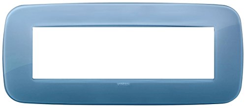 VIMAR SERIE Arke – Rahmen Round 7 Module Reflex Marineblau von VIMAR