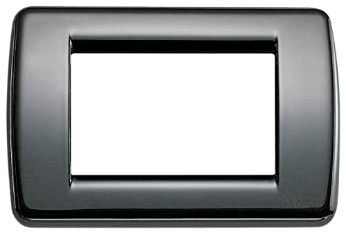 VIMAR SERIE IDEA – Metallplatte Rondo 3 Modul schwarz VIMAR SERIE IDEA – Metallplatte Rondo 3 Modul schwarz von VIMAR