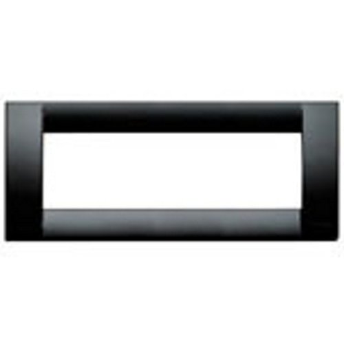 VIMAR SERIE IDEA – Plaque Klassische 6 Modul Kunststoff schwarz von VIMAR