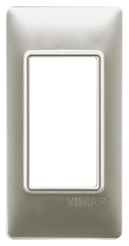 VIMAR SERIE Wandhalter – Platte 1 Modul Panel Tecnopolimero Nickel VIMAR SERIE Wandhalter – Platte 1 Modul Panel Tecnopolimero Nickel von VIMAR