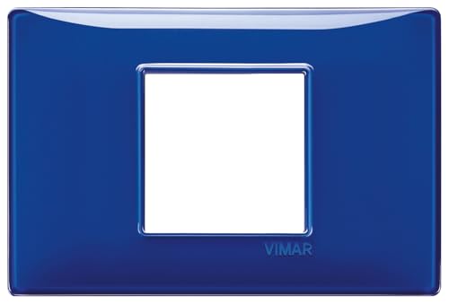 VIMAR SERIE Wandhalter – Platte 2 Modul Central Reflex Saphir von VIMAR