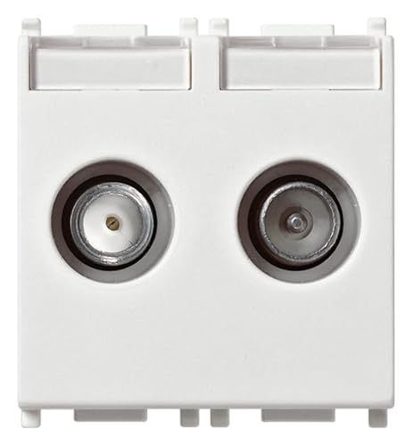 VIMAR SERIE Wandhalter – Steckdose tv-rd-sat direkt 2 Ausgang weiß VIMAR SERIE Wandhalter – Steckdose tv-rd-sat direkt 2 Ausgang weiß von VIMAR